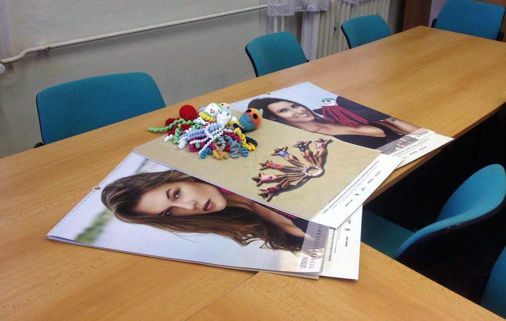 Charitativní kalendář na podporu novorozeneckého oddělení