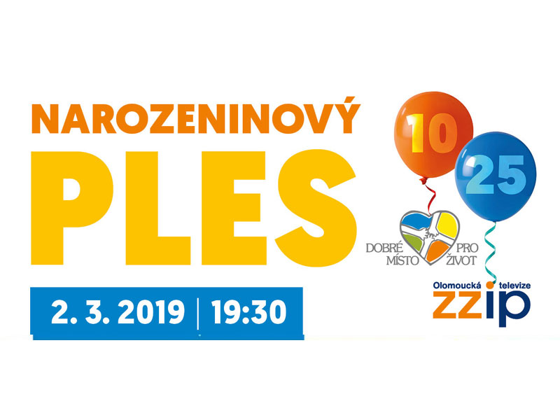 Narozeninový ples Dobrého místa pro život