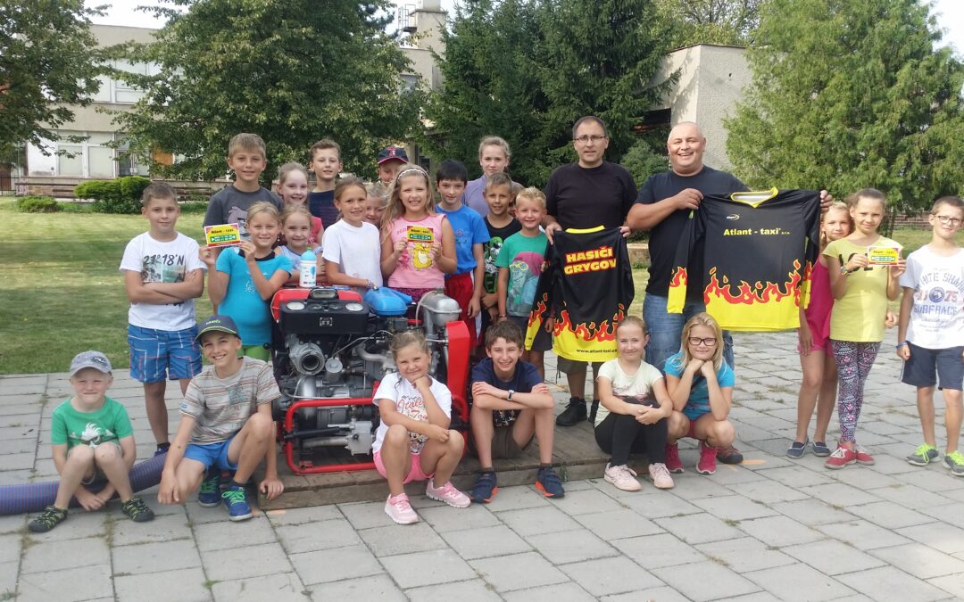 Mladí hasiči Grygov